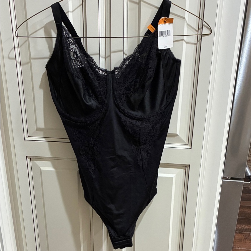 Maidenform Black Lace Shapewear Bodysuit